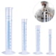 thumbnail image 1 of BRIGHTFUFU Cilindro graduado de plástico transparente de medición UEETEK 4 piezas 10 ml / 25 ml / 50 ml / 100 ml, 1 of 7