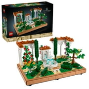 LEGO Icons Fountain Garden Building Set - DIY Kit for Adults, Ages 18+ - Miniature Craft Building Blocks for Wedding Decor, Display - Gift for Wedding - With Cypress Trees and Grape Vines - 10359