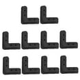 thumbnail image 5 of FRCOLOR  10 Pcs Screen Frame Replacement Window Corner Brackets Black, 5 of 8