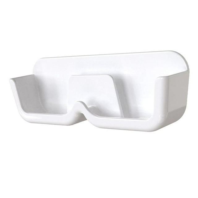 Maytalsory Support de Lunettes Mural Durable Étagère de Rangement Élégante pour Vitrine de Table Appartement Blanc