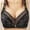 Black, variant on Ladies Bras,Womans Plus Size Front Buckle Type Non-Steel Ring Underwear Comfortable Thin Cup Mom Bra