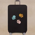 thumbnail image 1 of Travel Accessories Luggage Case Suitcase Dust Protective Cover 18-28 Inch Footprints Pattern Series Trolley Case Elastic Cover 8Footprints005 L, 1 of 6