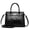 black, variant on Genuine Cowhide Leather Crocodile Grain Tote Bag, Women's Top-handle Shoulder Bag, Work Handbag