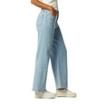 thumbnail image 4 of Levi Strauss Signature Women's and Women's Plus Heritage High-Rise Wide Leg Jean, Sizes 0-16, 4 of 7