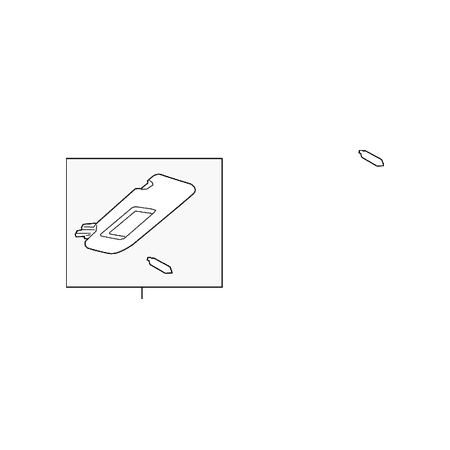Genuine OE Mazda Sun-Visor - KF68-69-320E-75