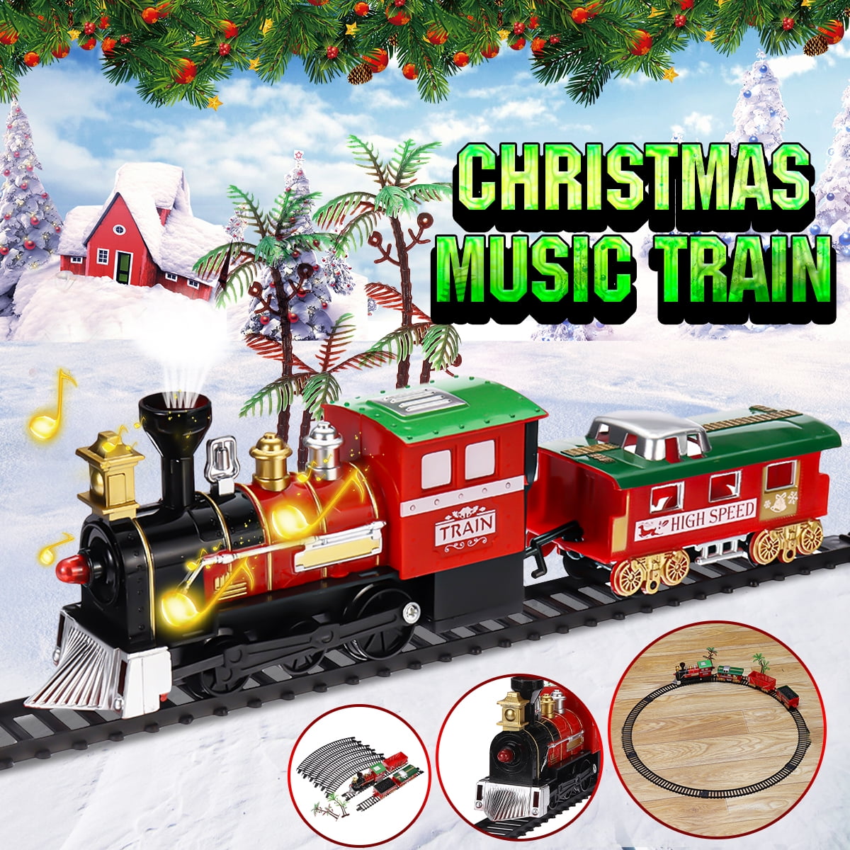 christmas train set canada