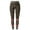 Coffee, variant on Fiaer Christmas Womens Leggings Black Plus Size Pants Glass Printed Slim Fit High Waisted Trousers Red XL
