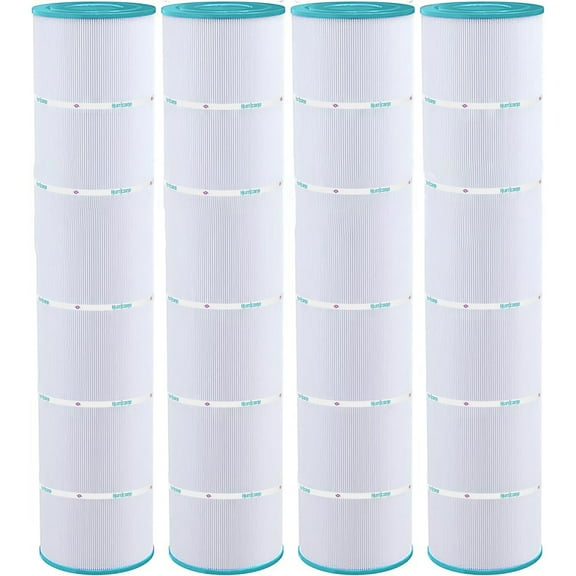Hurricane Spa Filter Cartridge for Pleatco PJAN145 & Unicel C-7482 (4 Pack)