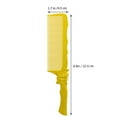 thumbnail image 5 of Set of 2 Detangler Flat Hair Comb Barber Comb Women's Miss 22.4x4.5cm Yellow, 5 of 8