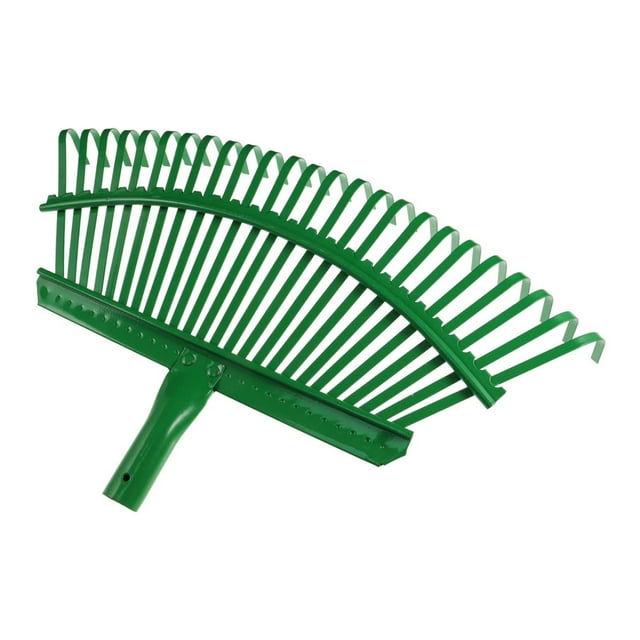 Cabezal de rastrillo de jardín Cabeza de rastrillo de hoja de limpieza rápida Hojas de hojas Herramienta de jardinería Herramienta de granja para la