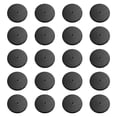 thumbnail image 2 of Bases de modelos redondas y circulares para juegos de mesa, color negro, estables, para exhibir en miniatura, para vitrinas, escritorios y vitrinas de 20 piezas, 2 of 10
