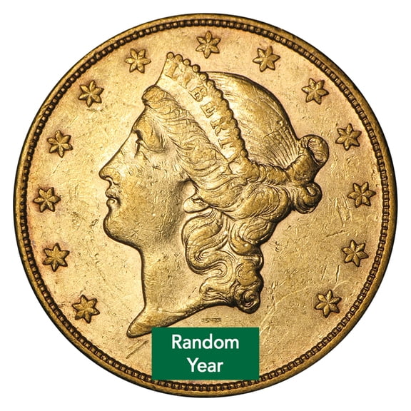 $20 Liberty Gold Double Eagle XF - Random Year