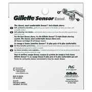 Gillette Sensor Excel Refill Blades, 50 Count