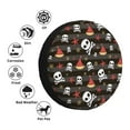 thumbnail image 4 of Haiem Spare Tire Cover , Wheel Cover with Pirate skull printed, Camper Spare Tire Cover Fit for Jeep Wrangler Rv SUV Truck Travel Trailer-15 inch, 4 of 6
