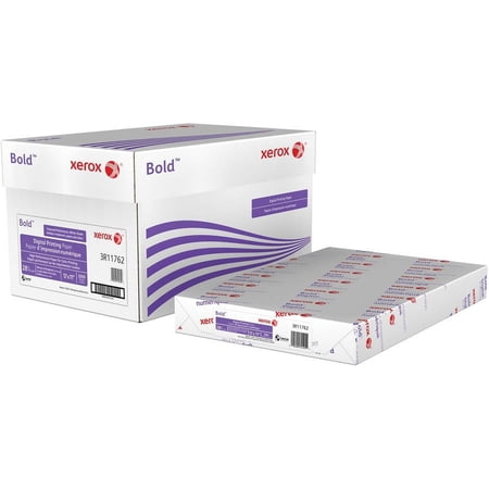 Xerox Bold Digital Printing Paper, 100 Brightness, 17" x 11", Bundle of 5, White