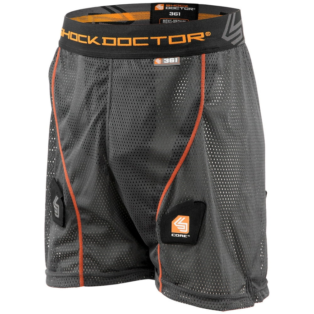 Shock Doctor Shock Doctor Men's Core Loose Hockey Shorts w/ BioFlex
