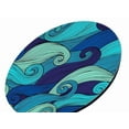 thumbnail image 4 of Mexican Handmade Wooden Cheese Board with Resin Finish – Ideal for Charcuterie, Serving Tray, and Entertaining. Model: Ocean., 4 of 12