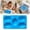 Blue, variant on Easter Egg Silicone Mold 1 Pack - 5 Cavity 3D Egg Shape Non-Stick Baking Tray for Chocolate, Candy, Cake, Dessert, and Summer Baking Projects - Food Grade Mold, Pink, 11.81x6.69x1.26 Inch, 1 PCS