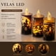 thumbnail image 4 of Set de 12 Velas LED Decorativas de Halloween CM-TOP Iluminación de Calabaza y Escenas Espeluznantes, 4 of 8