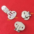 thumbnail image 4 of 100pcs Stainless Steel Blank Shoe Clips DIY Crafts Findings Accessories (32mm x 20mm), 4 of 7