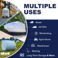 thumbnail image 2 of Plasticplace Boat Shrink Wrap – 14’ x 25’ White Plastic Film 7 Mil LLDPE + UV – Marine Shrink Wrap for Boats Jet Skis – Heat Gun Wrap for Storage & Moving – Plastic Wrap for Packing, 1 Roll with Core, 2 of 7
