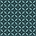 thumbnail image 1 of Ahgly Company Machine Washable Indoor Square Transitional Deep Teal Green Area Rugs, 7' Square, 1 of 7