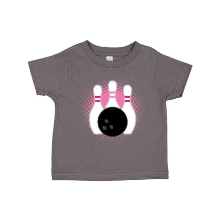 

Inktastic Bowling Pins Cute Bowler Gift Toddler Toddler Girl T-Shirt