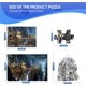 thumbnail image 4 of Puzzle Phinli: El señor de los anillos, Waterfall Town, 1000 piezas, 4 of 8