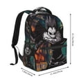 thumbnail image 2 of Death Note Ryuk Casual Daypack Lightweight Backpack Rucksack High Capacity Printed Laptop Backpack, 2 of 6