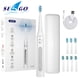 thumbnail image 3 of Cepillo de dientes eléctrico Seago 507, nueva versión, 5 modos de cepillado para adultos, temporizador, cepillo de dientes sónico con 2 tipos de cabezales de cepillo + caja de almacenamiento, 3 of 4