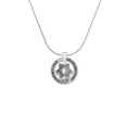thumbnail image 2 of Delight Jewelry Silvertone Star of David Spinner Silvertone Grandmother Ring Charm Necklace, 18", 2 of 4