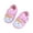 Pink, variant on Blue Childrens Footwear With Cloth Material And Rubber Sole Offering A Wrapped Fit For Warm Weather Activities