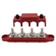 thumbnail image 1 of FLhrweasw Perno Cableado Alta Corriente La Barra Colectora Del Bloque Distribución 4 Postes (M8 Rojo), 1 of 9