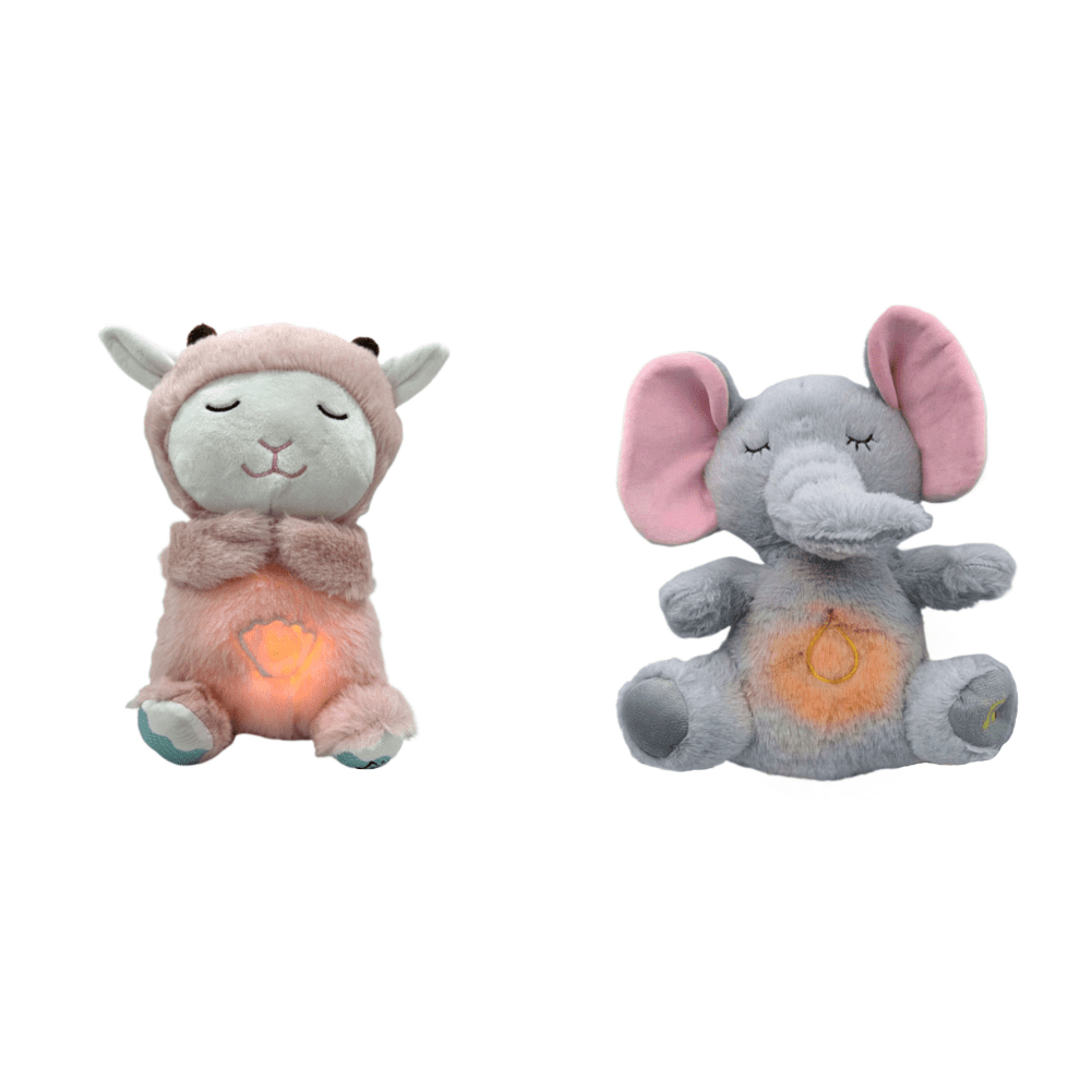 Peluche Burro Con Luces Y Sonidos Relajantes – Juguete De Peluche Interactivo Para Dormir, Ideal Para Niños Y Adultos, Acompaña Y Calma Con Su Luz Tenue