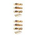 thumbnail image 1 of Naiovety Pack of 3 Guitar Bridge Iron Gear Supplies Instrument Saddles Metal Handy Firmness Musical Installation Accessories 2piezas, 1 of 6