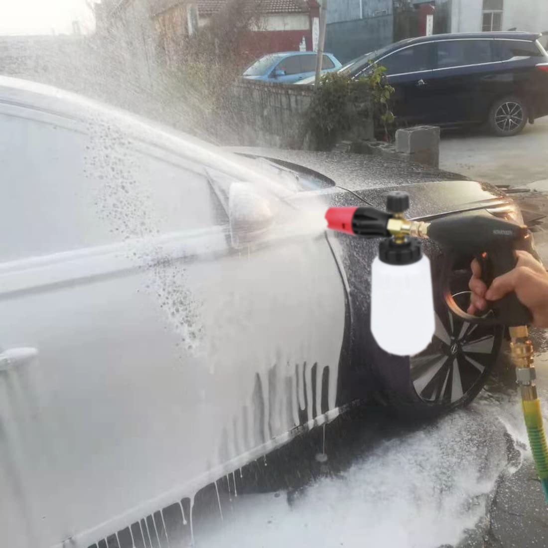 Car Wash Sprayer, iMountek 8 In 1 Foam Garden Hose Nozzle High