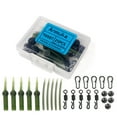 thumbnail image 4 of 25Pcs set Carp Fishing Fast Change Swivels Anti Tangle Sleeve Helicopter Rig Kit, 4 of 10