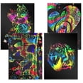 thumbnail image 2 of 50Pcs Scratch Paper Drawing Paper Scratch Art Paper for Kids Drawing Activities, 2 of 8