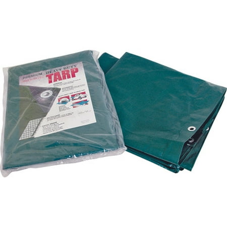 1unitBGDA-0046 ProSource T2030GS140 Heavy Duty Green And Silver Polyethylene Tarpaulin 20 Foot By 30 Foot
