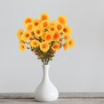 thumbnail image 3 of Artifcial Fall Flowers for Indoor and Outdoor Decoration,13.78x7.87 Inches UV Protected No Fade Fake Flowers,Realistic Autumn Artificial Flowers for Porch Display Patio Garden Decor, 3 of 5