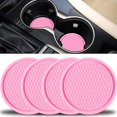 thumbnail image 1 of Posavasos De Coche De 4 Piezas, Posavasos De Pvc Con Inserto Para Portavasos De Coche - Posavasos De Accesorios Interiores Gm Antideslizantes Botao, 1 of 5
