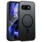 Encased SlimShield Case for Google Pixel 9a, (Compatible with MagSafe) Dual-Hybrid Translucent Phone Cover (2025)