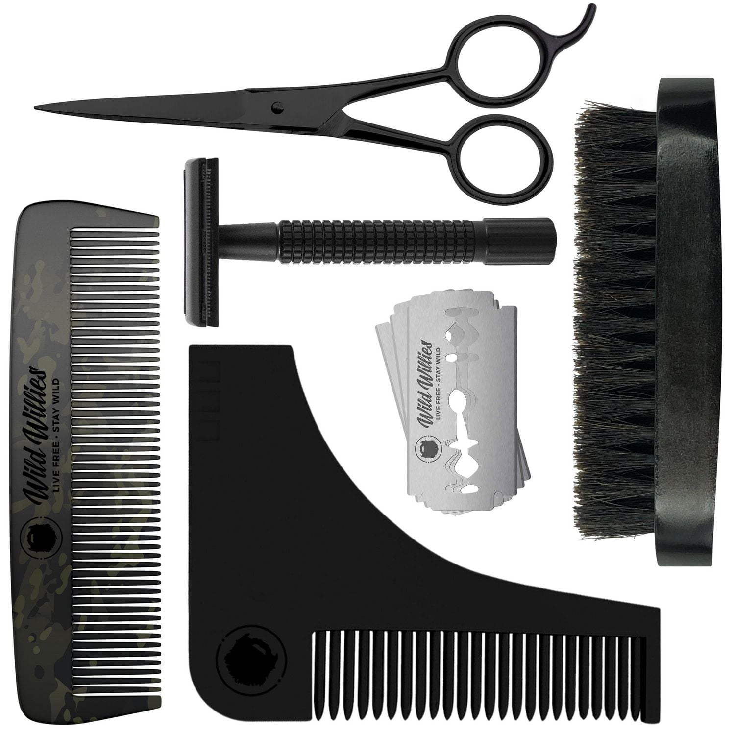 Wild Willies, The Expert Beard Grooming Kit, Beard Maintenance Tools, Kit