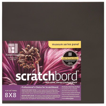 UPC: 0707310020888 | Ampersand Art Scratchbord  8  x 8