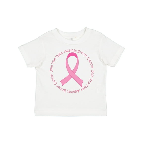 Inktastic Fight Against Breast Cancer Girls Toddler T-Shirt