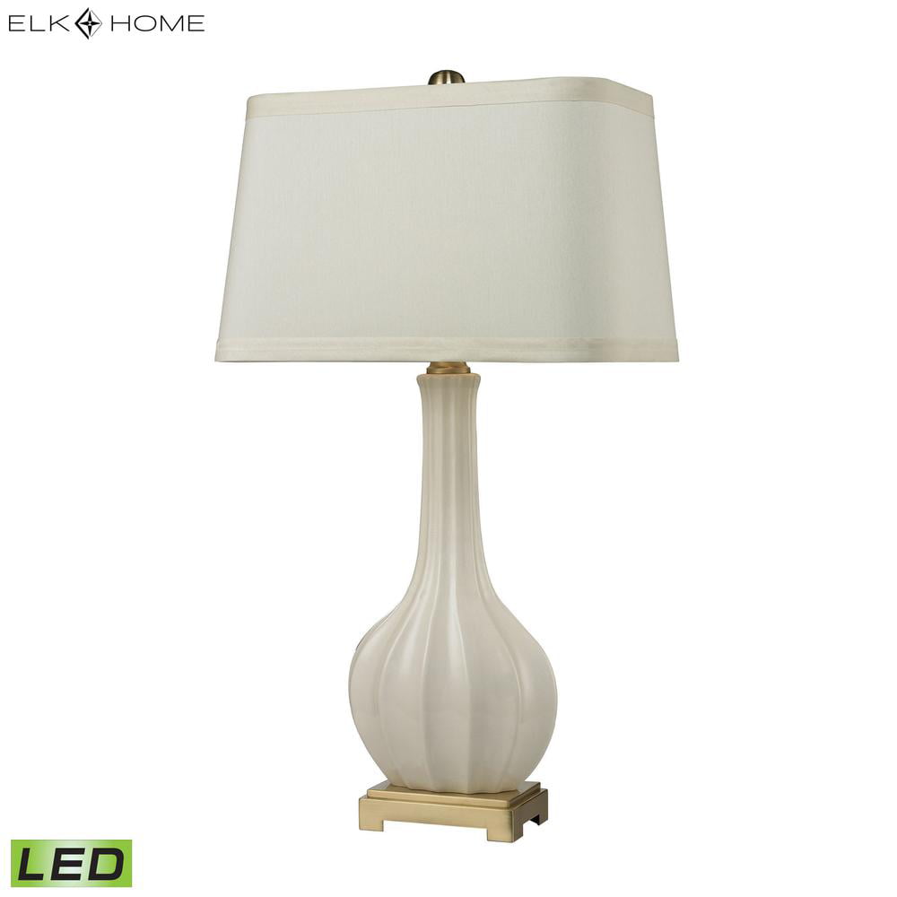 Led Table Fabric Light Living Room RGB Remote Control Ceramic Reading Lamp 