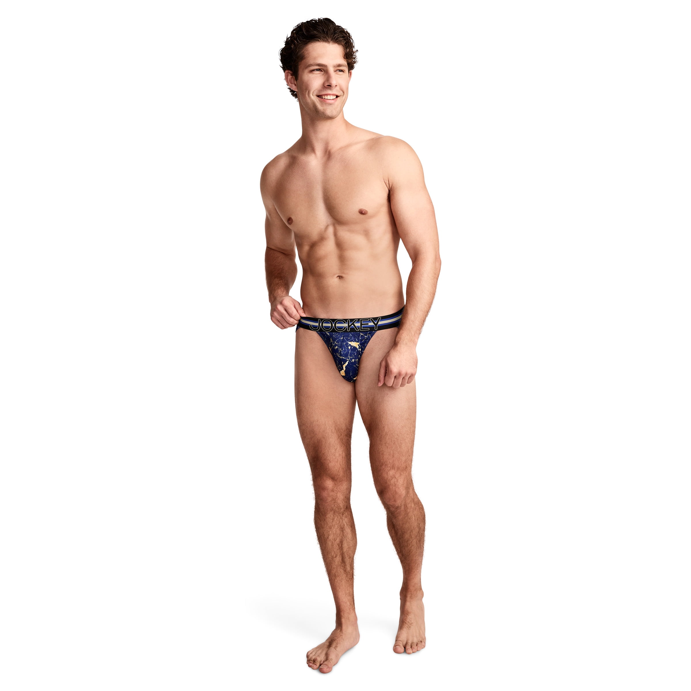 Jockey Sport Men's Sport Stability Pouch Microfiber String Bikini