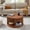 Natural wood, variant on IFMust 32" Modern Round Coffee Table with Cross-Bracing Base and Open Storage Shelf, Dark Wood Grain Finish for Living Room, Bedroom, Office, Apartment,Walnut