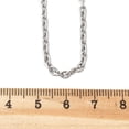 thumbnail image 3 of 10pc Tarnish Resistant 304 Stainless Steel Cable Chain Necklace Making with Lobster Claw Clasps Stainless Steel Color 23.6 inch(59.9cm), 3 of 4