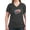 Charcoal, variant on CafePress - Power Rangers Hero Poses Women's V Neck T Shirt - Women's V-Neck Dark T-Shirt